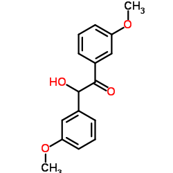 3,3'-dimethoxybenzoin结构式