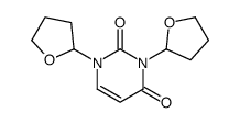1,3-bis(oxolan-2-yl)pyrimidine-2,4-dione结构式