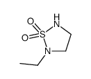 2-ethyl-1,2,5-thiadiazolidine 1,1-dioxide结构式