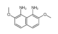2,7-dimethoxynaphthalene-1,8-diamine结构式