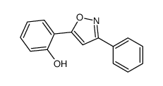 6-(3-phenyl-2H-1,2-oxazol-5-ylidene)cyclohexa-2,4-dien-1-one结构式