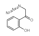 [2-(2-hydroxyphenyl)-2-oxo-ethyl]imino-imino-azanium结构式