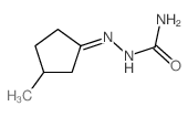 Hydrazinecarboxamide,2-(3-methylcyclopentylidene)-结构式