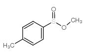 methyl p-toluenesulfinate结构式