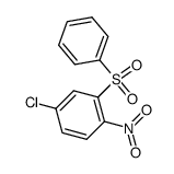 (5-chloro-2-nitro-phenyl)-phenyl sulfone结构式