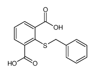 2-benzylsulfanylbenzene-1,3-dicarboxylic acid结构式