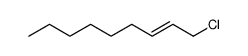 (E)-1-chloro-2-nonene结构式