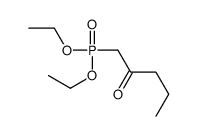 1-diethoxyphosphorylpentan-2-one结构式