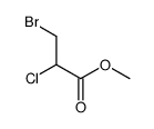 methyl 3-bromo-2-chloropropanoate结构式