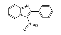 3-nitro-2-phenylimidazo[1,2-a]pyridine结构式