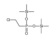 [2-chloroethyl(trimethylsilyloxy)phosphoryl]oxy-trimethylsilane结构式
