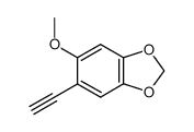 2-methoxy-4,5-methylenedioxyphenylacetylene结构式