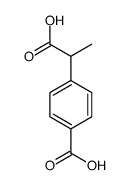 4-Carboxy-α-methylbenzeneacetic Acid结构式