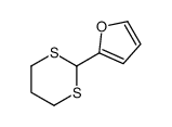 2-(1,3-dithian-2-yl)furan结构式