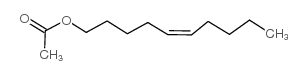 (Z)-5-癸烯-1-醇乙酸酯结构式