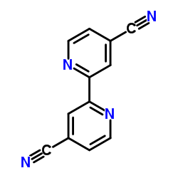 4,4'-二氰基-2,2'-二嘧啶结构式