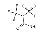 3-amino-1,1,1-trifluoro-3-oxopropane-2-sulfonyl fluoride结构式