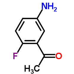 1-(5-氨基-2-氟苯基)-1-乙酮结构式