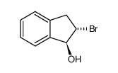(1S,2S)-2-bromo-1-indanol结构式