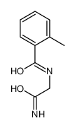 N-(2-amino-2-oxoethyl)-2-methylbenzamide结构式