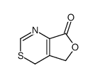 4,5-dihydrofuro[3,4-d][1,3]thiazin-7-one结构式