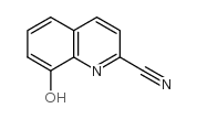 8-羟基喹啉-2-甲腈结构式