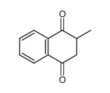 2-Methyl-1,4-naphthohydroquinone结构式
