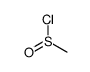 Methanesulfinylchloride结构式