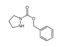 benzyl pyrazolidine-1-carboxylate结构式