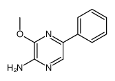 2-氨基-3-甲氧基-5-苯基吡嗪结构式