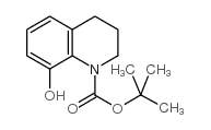 8-羟基-1,2,3,4-四氢喹啉-1-羧酸叔丁酯结构式