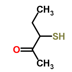 3-硫基-2-戊酮结构式