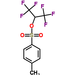 1,1,1,3,3,3-六氟异丙基对甲苯磺酸酯结构式