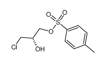 (S)-3-chloro-2-hydroxypropyl-1-(toluene-4-sulfonate)结构式