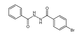 N'-benzoyl-4-bromobenzohydrazide结构式