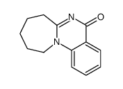 8,9,10,11-tetrahydro-7H-azepino[1,2-a]quinazolin-5-one结构式