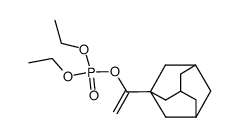 1-(1-Adamantyl)-1-(diethoxyphosphinyl)-oxyethen结构式