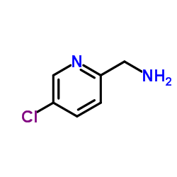 2-氨甲基-5-氯吡啶盐酸盐结构式