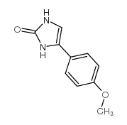 4-(4-Methoxy-phenyl)-1,3-dihydro-imidazol-2-one结构式