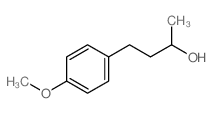 4-(4-甲氧基苯基)丁烷-2-醇结构式