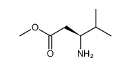 (S)-&beta;3-homovalyl methyl ester结构式