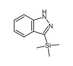 3-trimethylsilylindazole结构式