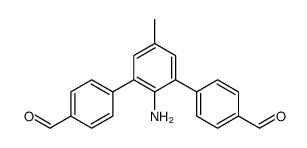 4-[2-amino-3-(4-formylphenyl)-5-methylphenyl]benzaldehyde结构式