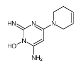 6-(3,6-dihydro-2H-pyridin-1-yl)-3-hydroxy-2-iminopyrimidin-4-amine结构式
