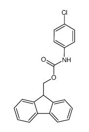 9-Fluorenylmethyl N-p-chlorphenyl carbamate结构式