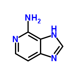 1H-咪唑并(4,5-c)吡啶-4-胺结构式