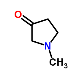 N-甲基-3-吡咯烷酮结构式