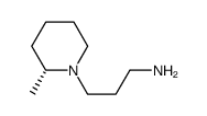 1-Piperidinepropanamine,2-methyl-,(2R)-(9CI)结构式