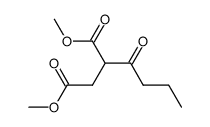 2-butyrylsuccinic acid dimethyl ester结构式