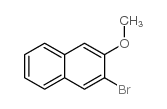 2-溴-3-甲氧基萘结构式